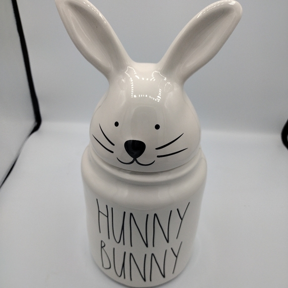 Rae Dunn Kitchen Rae Dunn Hunny Bunny Rabbit Canister Cookie Jar